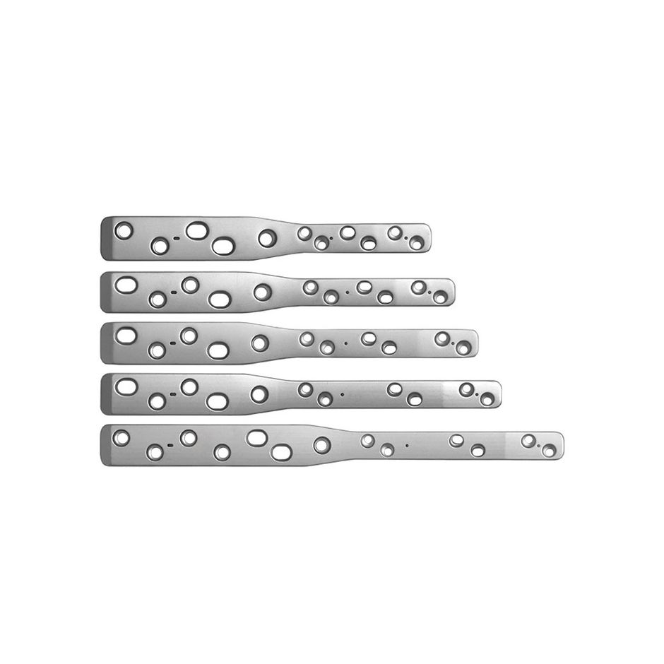 VOI 2.7mm/3.5mm Stainless Steel Locking Pancarpal Arthrodesis Plate
